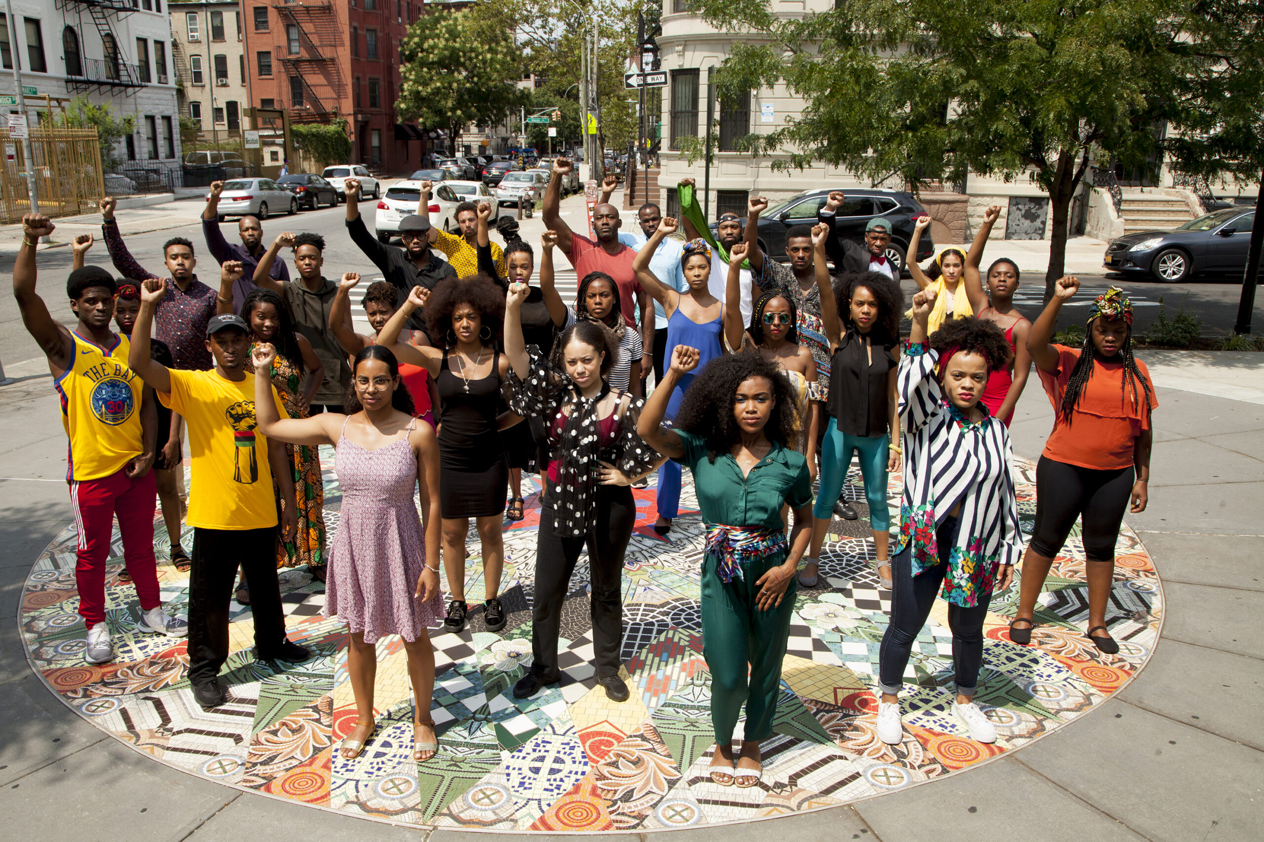 Community performance at The Billie Holiday Theatre, Brooklyn