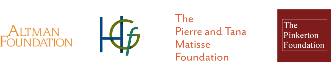 2025-2026 Season funders including Altman Foundation, Ford Foundation, and Mellon Foundation